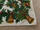Set Of 8 Vintage Christmas Napkins - 15  X 15  - Great Condition     - Laundered