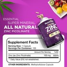 Nutrivein Zinc Picolinate 100mg - 120 Capsules - Immunity Defense Max Strength