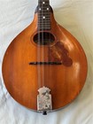 Vintage 1907 Gibson Style A Mandolin Orange Top Inlaid Pickguard Project W ssc