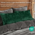  Truly Velvet Pillowcases Standard Size  No 26  X 20   pack Of 2  Emerald Green