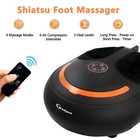 Wedpun Foot Massager With Heat Shiatsu Foot Massager With Remote Deep Kneadin   