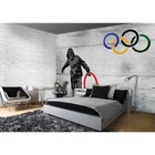 Photo Wallpaper-fleece-banksy- c3024 -wallpaper-custom Made-graffiti-street Embassy Xl