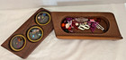 Ruth Stamps Kaleidoscope Wood 3 Oil Cells Stand Extra Glass Artist Signed