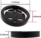Bike Mount For Garmin -  4-pack  Replacement Adapter Insert Compatible With Garm