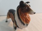 Vintage Porcelain Nippon  Glossy Collie Dog Figurine 1950 s - 1970 s