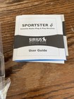 Sirius Sportster 4 Plug   Play Satellite Radio Receiver   Vehicle Kit New-opened