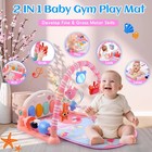 Baby Gyms Play Mats  Baby Toys Tummy Time Mat  Baby Activity Mat Play Piano G   