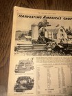 1936 Hercules Engines Ad Antique Tractor Silver King John Deere Model Y Parrett