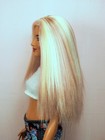 Barbie Doll Wig Size 4 Silky Viscose Ooak Custom Mixed Blond Shades   197