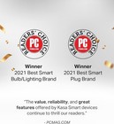 Kasa Outdoor Smart Plug  Home Wi-fi Outlet Timer  Plug 1-pack 