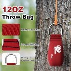 Arborist Throw Line Kit With Slick Rope   12 Oz Throw Weight   Reflective Storag
