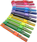 12 Pcs set Soft Nylon Puppy Whelping Id Collars - Adjustable Reusable Washabl   