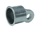 5-pack Everbilt 1-3 8 In  Aluminum Chain Link Fence Rail End easy Installation 