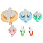 6pcs Fluff Ball Weaver Pompom Maker Diy Wool Yarn Knitting Tool