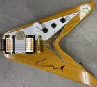 Lenny Kravitz Autographed Signed Gibson Epiphone Flying V Electric Guitar   Case