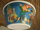 2 Crayola Snack Sandwich Shape Packer Plastic Lid   Rice Krispies Bowl Kellogg
