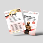 Vle Mobile At t Sim Phone Plan Unlimited Minutes 12gb Data 365 Days Not Tracfone