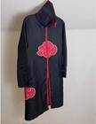 Naruto Akatsuki Cloak Set With Headband Necklace And Ring     Cosplay Costume