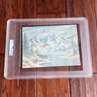 Bob Ross Autograph Landscape Painting Print Signed   Joy Of Painting   Psa