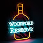 Wonderfullife American Whiskey Neon Sign For Woodford In Bar Pub Man Cave Or    