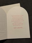 Vintage Hallmark Christmas Card For Nephew   Santa Flying Past Window   Unused W