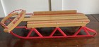 American Girl Emily Wooden Sled Molly Winter Accessory Snow Sled