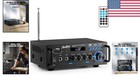 300w Bluetooth 5 0 Karaoke Amplifier - 2 0 Channel Stereo Receiver For Parties