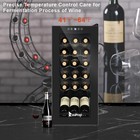 Adjustable 18 Bottle Wine Cooler Beverage Refigerator Fridge Wine Cellar 41-64  f