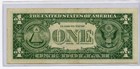 1957b  1 Silver Certificate  star Note  W  Fancy First 4 Serial Number  Vf 