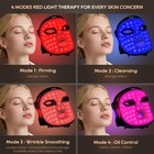 Morfone Red Light Therapy Mask  4 Modes  850nm  Face   Neck
