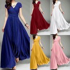 Women Evening Formal Party Wedding Bridesmaid Maxi Dress Prom Cocktail  Gown