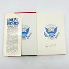 Signed Looking Forward An Autobiography George Bush Victor Gold 1st Edit G2u