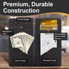 Cobak Restaurant Check Presenters Solid Black Guest Bill Holders 20 Pack