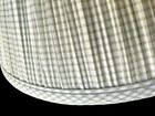 Sage Green Gingham Empire Gather Pleat Basic Lamp Shade 5 X 10 X 14 Gold Fitting