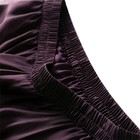 Women Skirt 100  Silk Purple Long Type Skirt With Double Lining Big Hem