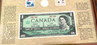 Canada Silver Coin Dollar Bill Collection 1967 Centennial Framed W stamps