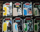 Lot Of 15 Vintage Star Wars Card Backs
