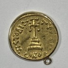 610-641 Ad Byzantine Gold Solidus  Heraclius  Au In Custom Bezel 