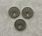 One  1  Union Buffalo Mills Store 1 One Cent Coal Scrip Trade Token - Sc L2