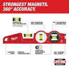 New  milwaukee 10 In  360-degree Locking Die Cast Torpedo Level  48-22-5210