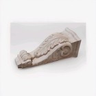 Hand Carved Maple Wood Acanthus Corbel Bracket -  12  X 5  X 4 5  Pre Drilled 