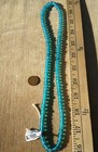 Light Blue Strand Crow African Trade  Beads Murano Venetian Vintage Glass