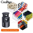 50 Pcs Upgraded Plastic Cord Lock Draw String Clip With Spring Toggle Stoppers