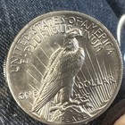 2022  p  Peace Dollar Hi-relief Overstrike Broken Sword Bulk Handled Dan Carr