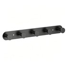 Coat Hooks - Coat Rack Wall Mount -      Stainless Steel 1 Pack Matte Black