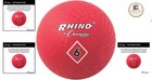 Versatile Inflatable Playground Ball - 6  Red  Perfect For Recess   Gym Games