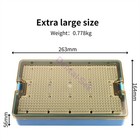 5type Dental Sterilization Tray Box Opthalmic Surgical Instrument Sterilize Tray