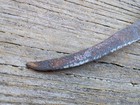 Vintage Early American Frontier Bone Handle Patch Knife Hand Forge Mountain Man