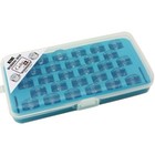 Cutex Pack Of 28 Singer Class 15j Transparent Bobbins With Storage Case
