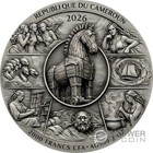 Scylla And Charybdis Odyssey 2 Oz Silver Coin 2000 Francs Cameroon 2026